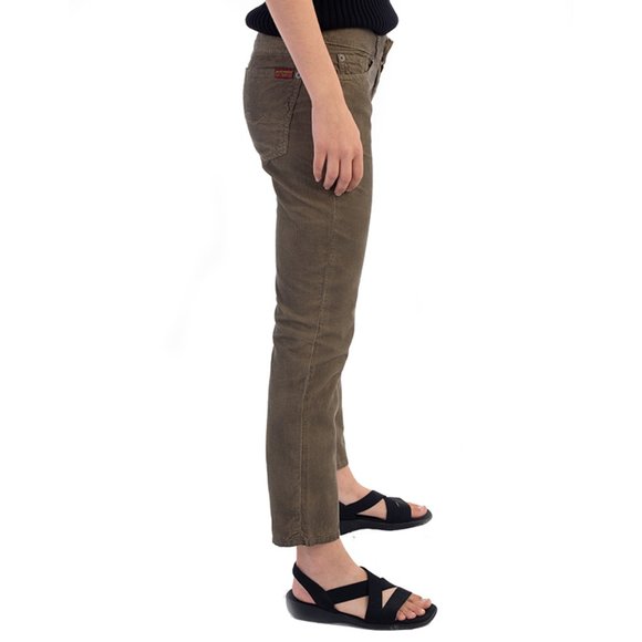 7 FOR ALL MANKIND MEDIUM RISE STRAIGHT PANTS | WOMENS - Picture 4 of 5